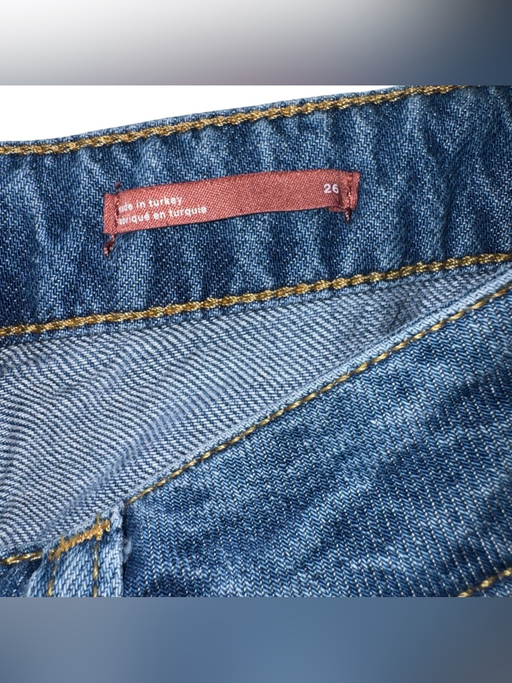 ANTHROPOLOGIE Pilcro The Breaker High Rise Pleated Barrel Leg Jeans Tapered 26 - Picture 11 of 14